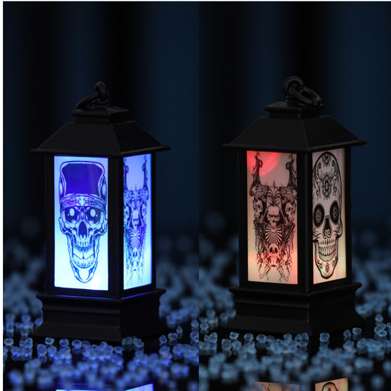 Halloween Glowing Oil Lamp